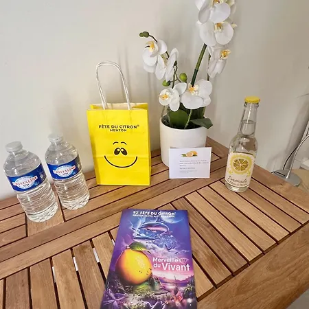 Studette De 17m2 Avec Parking Privé Gratuit Climatisation Et Petite Cuisine Pensión Menton