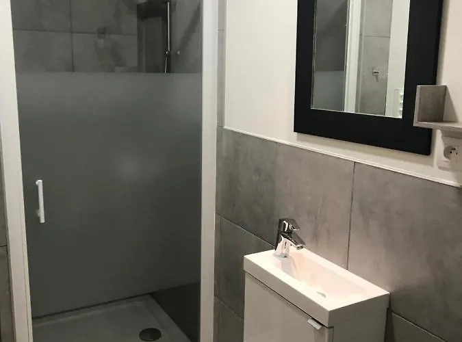 Pensionat Studette De 17m2 Avec Parking Prive Gratuit Climatisation Et Petite Cuisine 4*