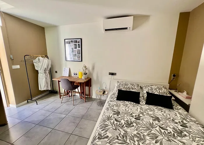 Studette De 17m2 Avec Parking Prive Gratuit Climatisation Et Petite Cuisine Pensionat